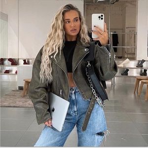 NWT Zara Faux Leather Jacket
